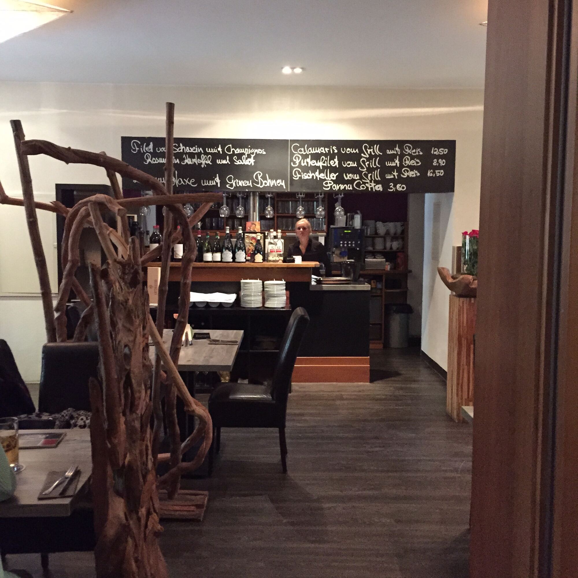 Theke im Restaurant